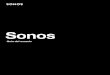 GUÍA DEL USUARIO DE SONOS -1• Sonos One SL: el altavoz compacto para usar como par esté reo o como sonido envolvente de tu cine en casa. Altavoces para tu tele Los productos Sonos