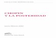 CHOPIN Y LA POSTERIDAD · Chopin, W. A Mozart y J. S. Bach”, por Josep Colom, piano; [II] Diálogo con Szymanowski “Obras de K. Szymanowski y F. Chopin”, por Martin Roscoe,