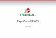 ExpoForo PEMEX Archivos... · 2015-09-14 · internacionales • No se necesita custodio local • Paga el cupón completo (grossed up) • Paga en dólares de Estados Unidos / vinculado