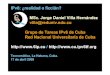 IPv6: ¿realidad o ficción? MSc. Jorge Daniel Villa ...listas.mes.edu.cu/conf/conferencia tecnomatica 2009.pdf · IPv6: ¿realidad o ficción? MSc. Jorge Daniel Villa Hernández