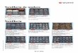 Tornillería de madera 01 0056.pdf · Conjunto WUPO de tornillería de madera de cabeza avellanada y galvanizados y tapones de colores Cont.: 6 medidas de 4.5x25-4.5x50 mm = 725 pzs