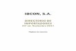 IBCON, S.A. - Mercamétrica · DIRECTORIO DE IMPORTADORES 24ª ed. Noviembre 2017 Páginas de muestra. Ibcon I 1 CÓMO USAR ESTE DIRECTORIO (How to use this directory, page 2) UNO: