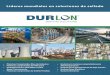 Líderes mundiales en soluciones de sellado · La marca Durlon representa el liderazgo mundial en soluciones de sellado con confiabilidad comprobada, procesos innovadores e integridad