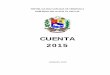 CUENTA 2015 - Transparencia Venezuela · por la Oficina Nacional de Presupuesto publicada en Gaceta Oficial de la República Bolivariana de Venezuela N° 38.600 de fecha 09 de enero