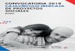 CONVOCATORIA 2018 CAJACÍRCULO-IBERCAJA DE PROYECTOS SOCIALES · 2 En Fundación Cajacírculo y la Obra Social de la Fundación Ibercaja sabemos que quien menos tiene es quien más