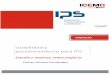 Usabilidad y posicionamiento para IPS - ICEMDlos software de ContaPlus, NominaPlus, TpvPlus, PymePlus y FacturaPlus. Por otro lado se ofrece la implantación de Sage CRM, Sage Murano