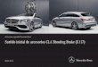 Accesorios originales Mercedes-Benz Surtido inicial de ... SHOOTING BRAKE...4 piezas, Vol. izq., Negro / gris cristal, Reborde gris cristal Elegante alfombrilla de velours «tufting»