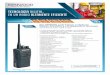 TECNOLOGÍA Digital, El Mejor Radio del Mundo en un radio ...radiofrontera.mx/images/pdf/NX-340.pdf · • Reporte de datos GPS MDC-1200 • PTT ID ANI / Caller ID • Emergencia