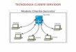 TECNOLOGIA CLIENTE SERVIDOR · 2013-07-05 · TECN. CLIENTE SERVIDOR : Definiciones • La arquitectura cliente-servidor es un modelo de aplicación distribuida en el que las tareas