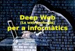 Deep Web · Revisem alguns conceptes: Registre de les pàgines webREGISTRE Les empreses que volen tenir presència a INTERNET necessiten del registre del seu lloc web per tal que