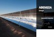Presentación de PowerPoint - Abengoa · 2020-01-26 · de los que 1,4 GW están en construcción. 2,1 GW* construidos en energía solar, 860 MW en construcción, y 480 MW de energía