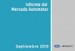 INFORME MERCADO AUTOMOTOR SEPTIEMBRE 2019 · 2019-10-10 · informe mercado automotor – septiembre 2019 ventas a pÚblico del mercado de vehÍculos livianos y medianos a septiembre
