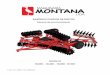7 7 3 - Maquinaria Montana 364 368 372.pdf · Son máquinas que constan de paquetes de discos cóncavos, dentados y lisos, de metal endurecido, ... elevador. • La categoría de