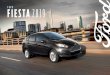 Ford Fiesta 2019 | Catálogo, Ficha Técnica y Especificaciones · 2019-04-12 · Rines de Acero de 15 Pulgadas con Cubierta de Plástico Aire Acondicionado Manual Asjpnto del Conductor