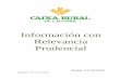Información con Relevancia Prudencialcralcudia.azurewebsites.net/docs/prudencial/INFORME... · 2018-12-15 · Información con relevancia prudencial Datos a 31/12/2017 Aprobado C.R
