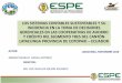 Presentación de PowerPoint - ESPErepositorio.espe.edu.ec/bitstream/21000/15366/2/ESPEL-CAI-0621-P.pdf · sustentable que se presenta como uno de los requisitos y un informe más