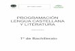 PROGRAMACIÓN LENGUA CASTELLANA Y LITERATURAiesgalileocordoba.es/wp-content/uploads/2015/11/1bachillerato_lengua_18_19.pdfComprender discursos orales y escritos de los diferentes contextos