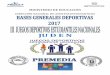 MINISTERIO DE EDUCACIÓNmeduca.gob.pa/sites/default/files/BASES GENERALES... · 2017-05-10 · III JUEGOS DEPORTIVOS ESTUDIANTILES NACIONALES NIVEL PREMEDIA 2017 REPÚBLICA DE PANAMÁ