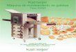 Kalmeijer Máquina de moldeamiento de galletas · Esto implica que podrá preparar masas sequn su propia receta y galletas de acuerdo su propio diserio. En el supuesto de que tenga
