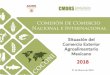 Situación del Comercio Exterior Agroalimentario Mexicano · 2019-04-01 · El 6 de febrero del presente, el USDOC envió a los signatarios del Acuerdo una notificación sobre su