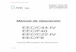 Manual de operación del EEC/c44 - jyesrl.com.arManual de operación del EEC/c44 JYE SRL 1 Manual de Operación Control Electrónico de Ascensores EEC/C44-IV EEC/C22-IV EEC/F8 EEC/F40
