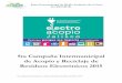 5ta Campaña Intermunicipal de Acopio y Reciclaje de Residuos … Acopio... · 2018-01-31 · de escritorio genera 1,500 kg de desperdicios industriales en su fabricación, una laptop