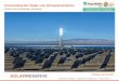 Concentración Solar con Almacenamiento · 2018 Participando en ronda 4.5 con tres proyectos CSP de 150 MW - 246 MW PV en operacion Proyecto líder de 110 MW Crescent Dunes en Tonopah,