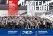 92 gaztelu - Petronorpetronor.eus/wp-content/uploads/2018/12/PETRONOR-GAZTELUBERRI-92.pdf · un proyecto sustentado en la innovación como pilar fundamental del porvenir de la refinería