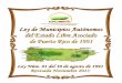LEY DE MUNICIPIOS AUT£â€œNOMOS - 2017-04-11¢  DIRECTORIO DE INTERES MUNICIPAL Hon. Alejandro Garc£­a Padilla