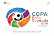 Copa con causa social - Camimex · Copa con causa social 2 Peña Colorada invita a equipos, ligas deportivas, escuelas, colegios, fuerzas básicas y organizaciones deportivas manzanillenses,