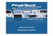 PeakTech 3441 100817 ES - electronicaembajadores.com · Además de las completas funciones de medición para corriente, tensión, capacidad, resistencia y más, este nuevo dispositivo