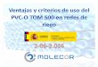 Situación del regadío en España PVC-O TOM 500 MOLECOR · UNE 53331:1997 y UNE-ENV 1046 • Las tuberías clasificadas como flexibles o semirrígidas, cuando se le somete a carga,