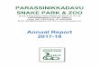 PARASSINIKKADAVU SNAKE PARK & ZOOcza.nic.in/uploads/documents/reports/english/Annual report Parasanakadu snake park2017...3. Mr. Muraleedharan A.K. (Principal, MVR Ayurveda Medical