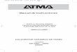 Manual de Instrucciones - ATMA · ·Limpie las entradas y salidas de aire regularmente con una aspiradora (para un uso regular, al menos 2 veces al año). ·Cuando el caloventor no