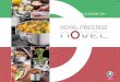 Aprendiendo a cocinar con - Royal PrestigeRoyal Prestige® Cocinando con NOVEL™ 9 Verduras - Duras y Suaves 10 Arroz blanco y Frijoles 11 Bistecs y Pollo 12 Huevos - Cocidos y Estrellados