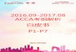PowerPoint 演示文稿 - EAIB · ACCA 教育领航者 http ... 从 2016 年 9 月起，F5-P7 ... P3 Pilot Paper Questions and Answers (Up to 2010 Dec) P3 Pilot Paper Questions and