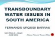 FERNANDO URQUIDI BARRAU - ABC · FERNANDO URQUIDI BARRAU. SAO PAULO – Brazil. JUNE 2012. ... The Rio de la Plata Basin ... Tumbes, Zarumilla. TREATY NAME. COUNTRIES. DATE. TREATY