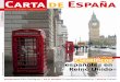 Carta de España · Carta de España Ministerio de Empleo y Seguridad Social 703 / Abril 2014 entrevista Mala Rodríguez / en el mundo El arquitecto Guastavino / receta Calçots en