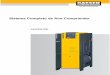Catálogo Aircenter - Compresores Alemanes · Los tanques de los AirCenter tienen código ASME e incluyen válvula de seguridad e indicador de presión. Paquete con tratamiento de