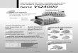 Electroválvula de 5 vías: montaje en placa base …content2.smcetech.com/pdf/VQ4000_ES.pdfde picos) VQ4100 17mS (Monoestable) VQ4200 12mS (Biestable) 100 millones de ciclos Precisión