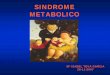 SINDROME METABOLICO · determinantes en la aparición del síndrome metabólico junto con otros factores ambientales y genéticos. Otros estudios describen una relación recíproca