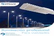 STREET LIGHT BROCHURE - IMLUX · comparación con las lámparas LED IMLUX, tenemos los siguientes beneﬁcios: Ahorro Energético Anual 70% Ahorros en Sustitución 55% más Vida Útil