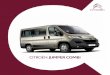 CITROËN JUMPER COMBI - Citroën Las Palmas · • GARANTÍA PINTURA 3 años en vehículos particulares. 2 años en vehículos comerciales. • CITROËN ASISTENCIA Su CITROËN se