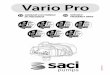Vario Pro - Saci Pumps · Campo de trabajo y parámetros de funcio-namiento - Parámetros básicos - Parámetros avanzados - Requisitos EMC - Condiciones operativas y límites de