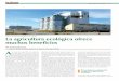 Fábrica de piensos ecológicos en Teruel. La agricultura ... · trogenados, el uso generalizado de ... problemas ambientales notorios: la conta-minación de los acuíferos por nitratos