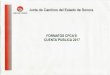 Junta de Caminos del Estado de Sonora · 2018-05-02 · junta de caminos del estado de sonora 1 6 mar 2013 * gobierno del * estado de sonora junta de caminos e c « e i £> organo