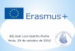 Presentación de PowerPointservicios.educarm.es/templates/portal/ficheros/websDina... · 2014-11-14 · - Conferencia para toda la comunidad educativa sobre el programa Erasmus+ :