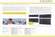 SOLARA Módulos Serie Premium M€¦ · La superficie de tecnología avanzada a prueba de golpes y el encapsulado de las células solares resistente al agua de mar pro-tegen los módulos