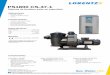 pump pi - MerkasolDatos técnicos Altura dinámica max. 14 m Flujo max. 36 m³/h Vmp* > 102 V Voc max. 200 V Aplicaciónes Filtración - piscina Gestión del depósito de agua Irigación