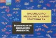 INGURUGIRO HEZKUNTZARAKO MATERIALAK || MATERIALES DE ... · ambiental en el sistema educativo vasco. La colección, en su conjunto,pretende aportar material de apoyo al profesorado